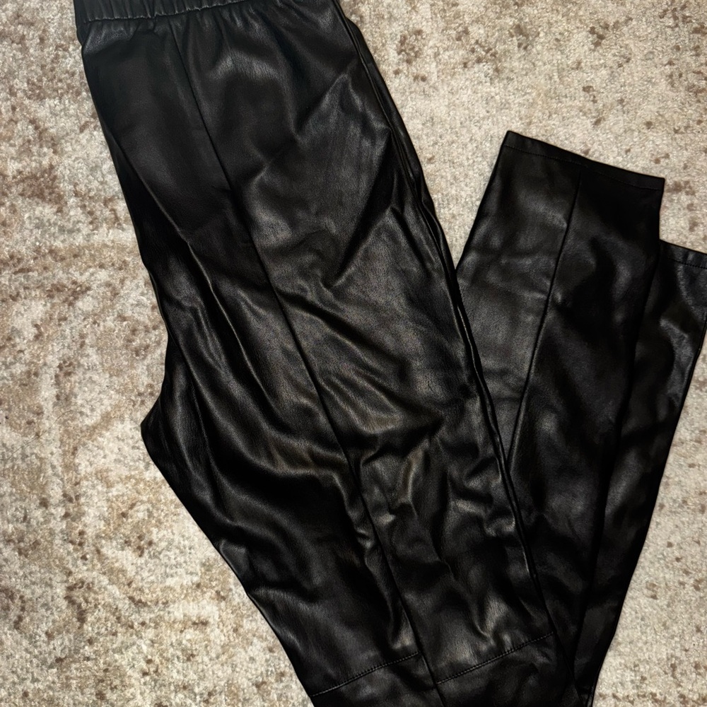 Women's Black Leather Pants from Cupcakes and Cashmere